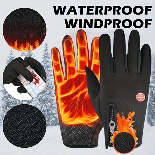 ❄️LAST DAY SALE 50% OFF!!🔥Waterproof Touchscreen Thermal Gloves🧤