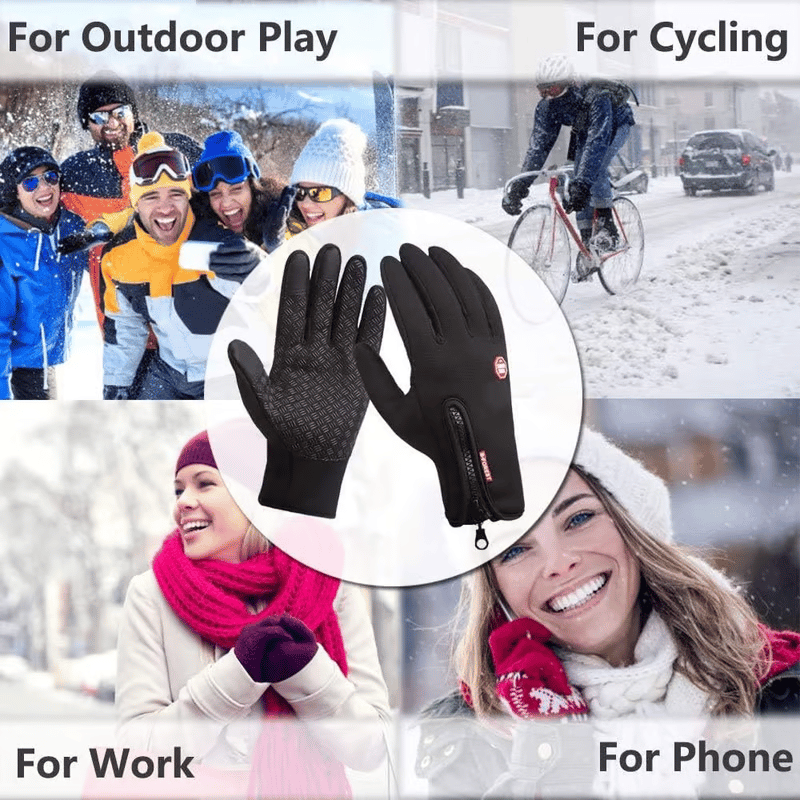 ❄️LAST DAY SALE 50% OFF!!🔥Waterproof Touchscreen Thermal Gloves🧤