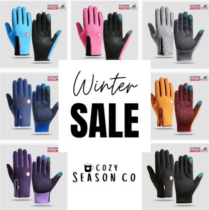 ❄️LAST DAY SALE 50% OFF!!🔥Waterproof Touchscreen Thermal Gloves🧤